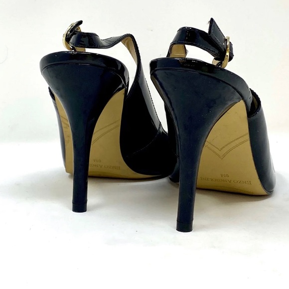Jimmy Choo heels with metal detailing black and gold - Picture 5 of 9